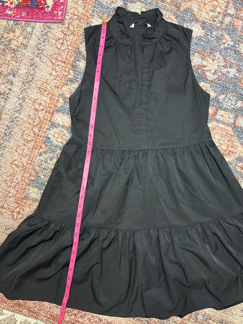 Amanda Uprichard Black Sleeveless Saffron Mini Dress size Small - Picture 13 of 13